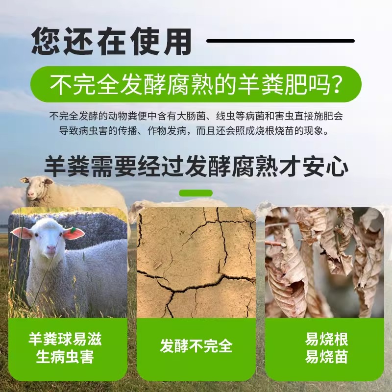高精度堆肥发酵温度计：厨余、羊粪、牛粪、鸡粪堆肥的必备神器！