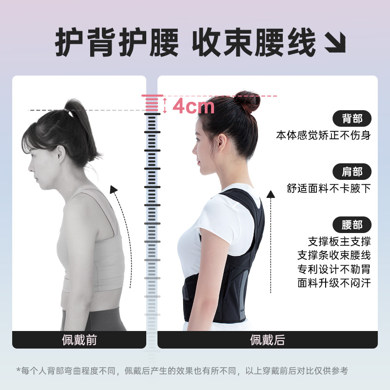 白鹿同款背背佳，新品小鹿矫姿带，让你拥有明星同款好身姿