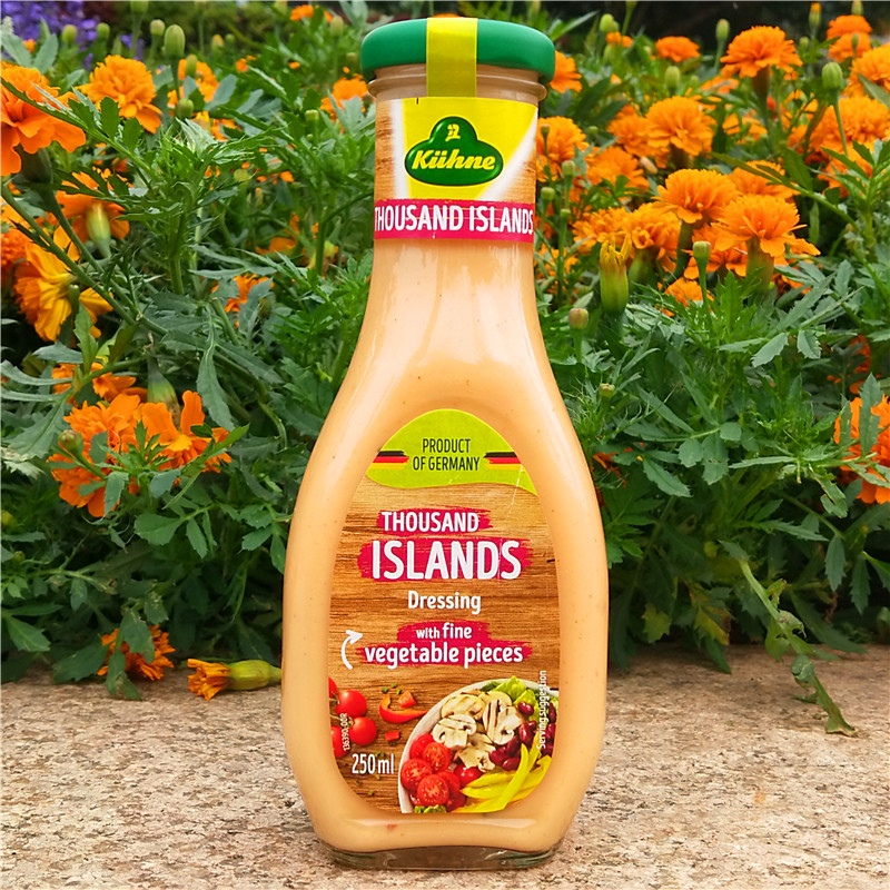 德国进口Kuhne冠利蜂蜜芥末沙拉酱250ml：解锁美食新体验的秘密武器！