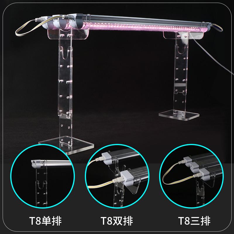 LED防水全光谱T8灯管植物补光灯！多肉绿植育苗蔬菜户外种植必备神器！