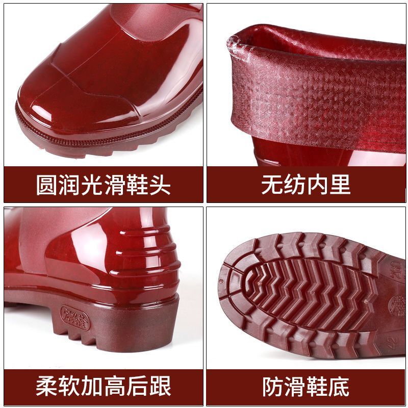 回力正品雨鞋：户外钓鱼必备神器，防水防滑，时尚又保暖！