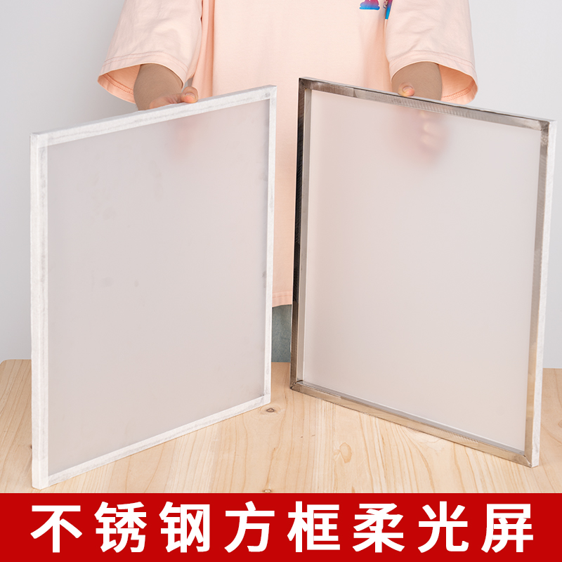桌面落地款柔光屏不锈钢方管美食饮品化妆品首饰拍摄立脚旗板框：解锁创意摄影新姿势！
