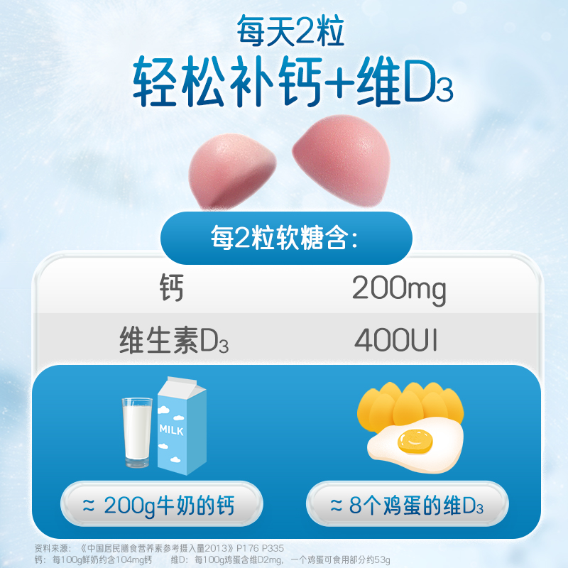 Nature&#x27;s Way澳洲佳思敏儿童学生补钙软糖VD3钙镁锌：给孩子更强壮的骨骼和更好的成长！