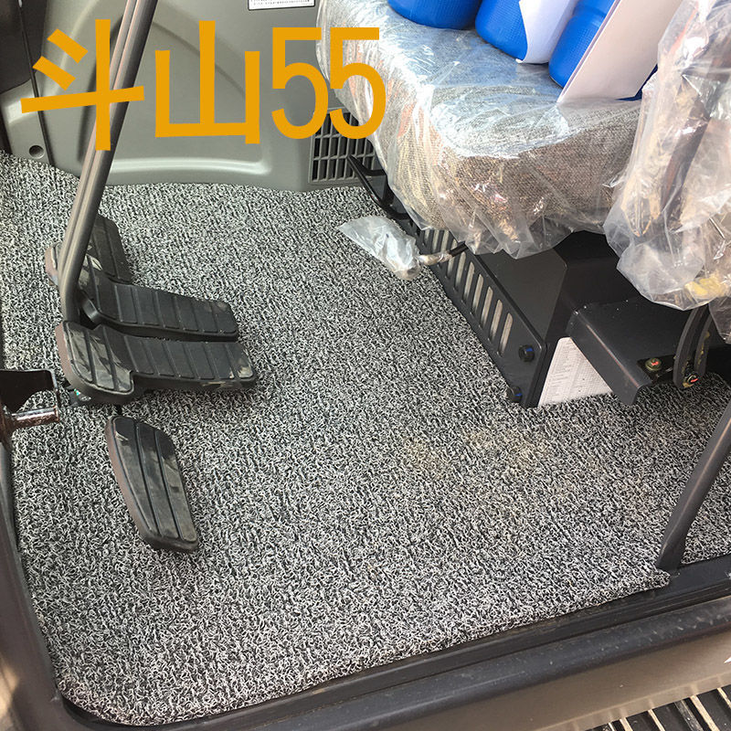 山推挖掘机脚垫专业定制，60-330型号全覆盖，驾驶室升级必备神器！
