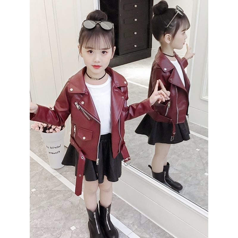 2025新款韩版女童皮衣，让你家宝贝洋气过春天！✨