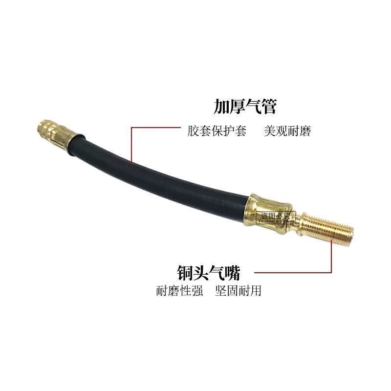 汽车货车轮胎橡胶延长管气嘴：卡车司机的秘密武器，延长管气嘴的使用全攻略！