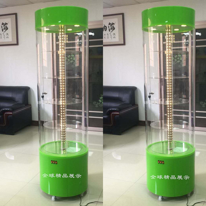 美妆控必看！亚克力旋转展示柜，让你的化妆品、手办、首饰闪耀登场✨