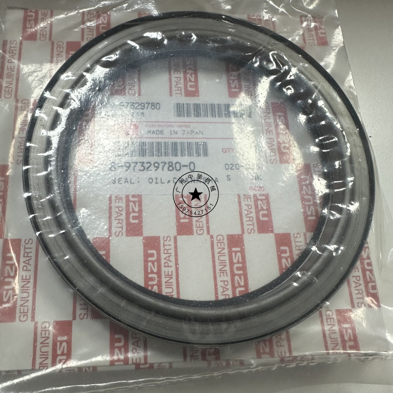 五十铃4HK1 700P曲轴前油封：NPR/NQR BZ4219E 8973297800，原装进口，品质保障！