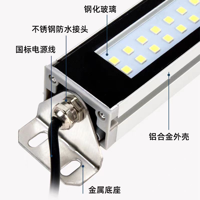 商用厨房排烟罩专用LED照明平板灯，防水防油烟防爆耐高温，厨房必备神器！