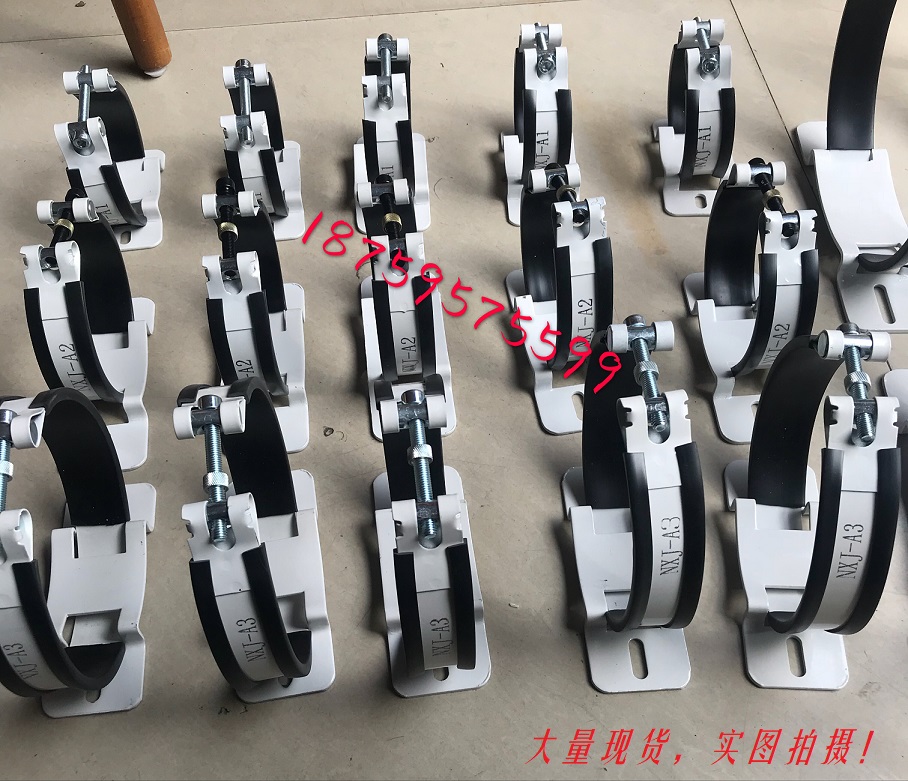 NXJ-A1/2/3/4/5/6蓄能器抱箍固定座NXJ-B1/2/3蓄能器支架支座胶垫：液压系统中的隐形英雄，你知道多少？