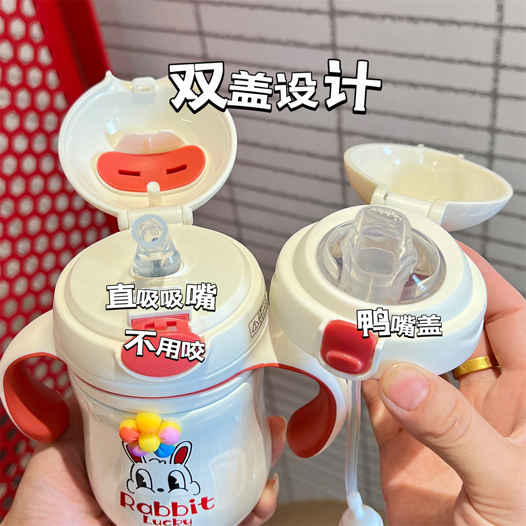 双排气奶瓶&amp;鸭嘴吸管杯：宝宝0-6月防胀气神器，新手爸妈必备攻略！