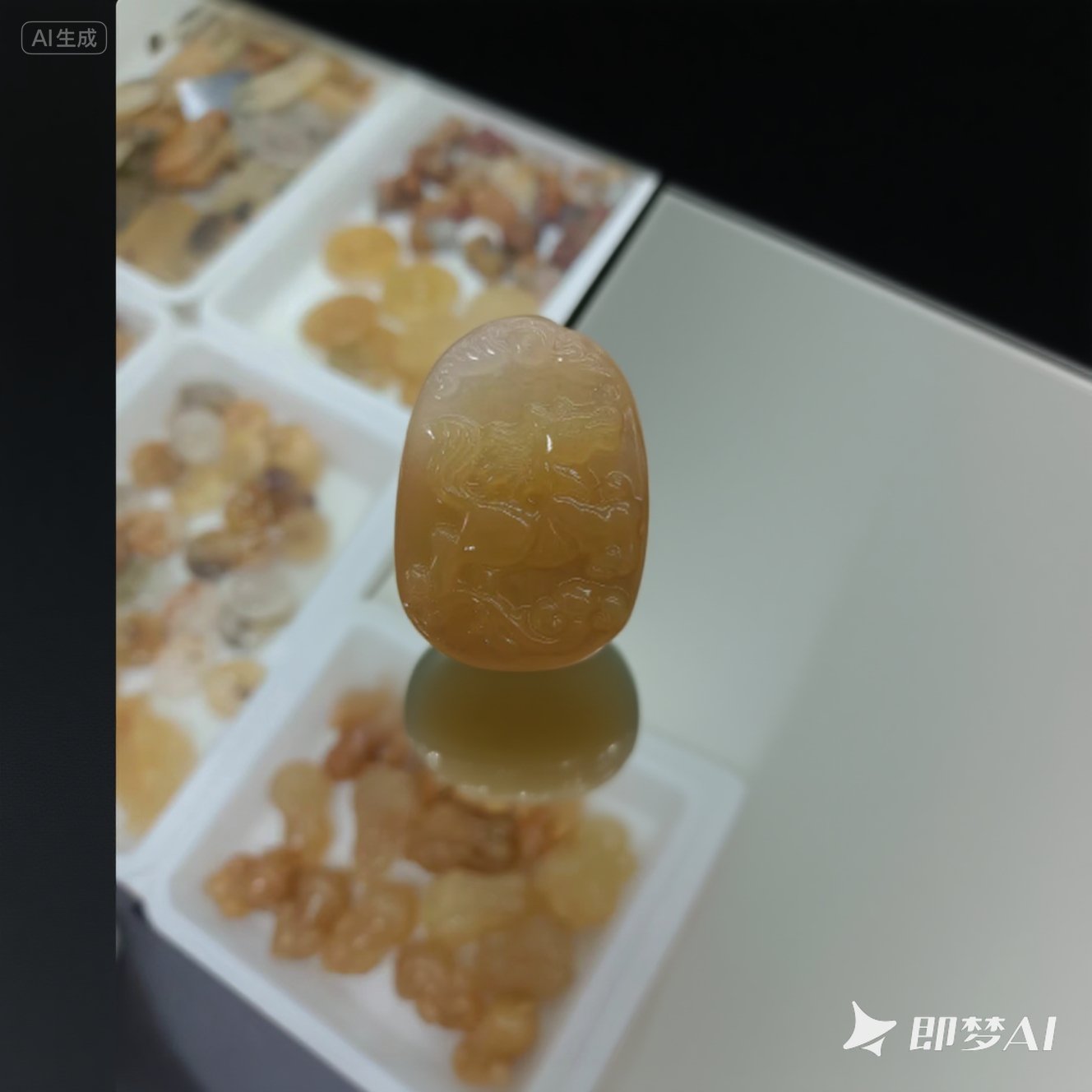 云南天然黄龙玉生肖马吊坠：马上封侯，传递吉祥与好运！✨