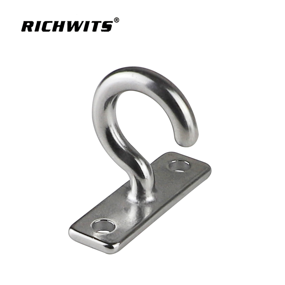 官网进口船用挂钩：不锈钢304吊钩，平板问号挂钩衣帽钩子弯，打造完美家居细节！