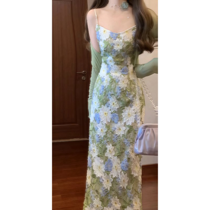 救命！这裙子也太绝了吧！MEMORYBABY防晒长裙露背设计美到窒息