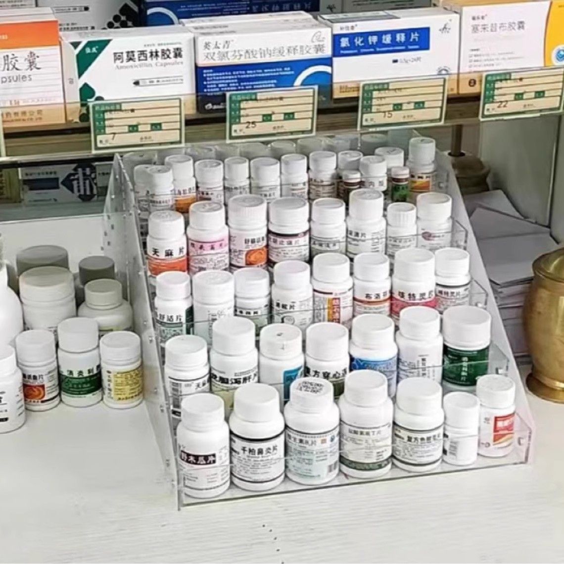 药店展示架&amp;拆零柜台：如何打造安全又时尚的药品收纳空间？