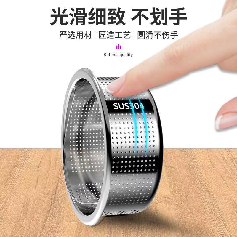 厨房沥水神器大揭秘：304不锈钢沥水篮，拯救你的洗菜盆与洗碗池！