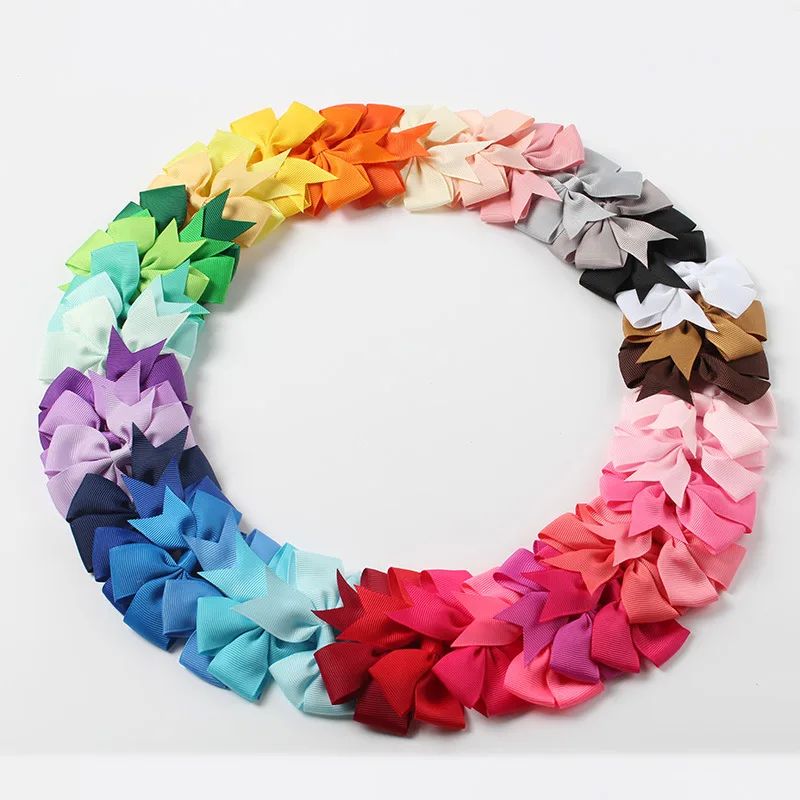 5/10/20Pcs/Lot Baby Bows Ribbon Hair Rubber for Girls Ties：萌娃必备，可爱满分✨