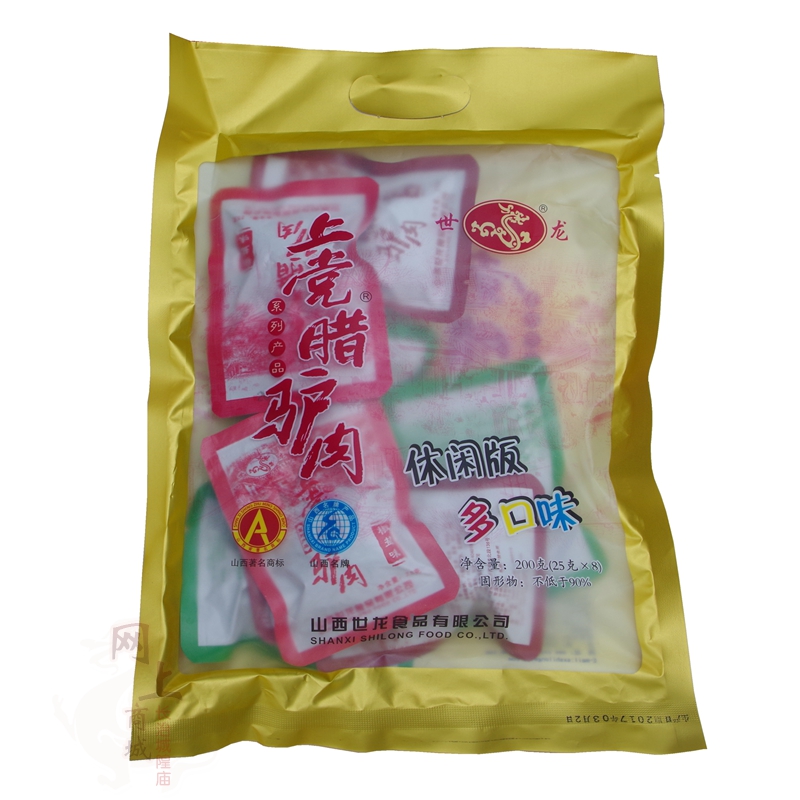 山西特产世龙驴肉：上党腊驴肉，让你一口咬出家乡的味道！