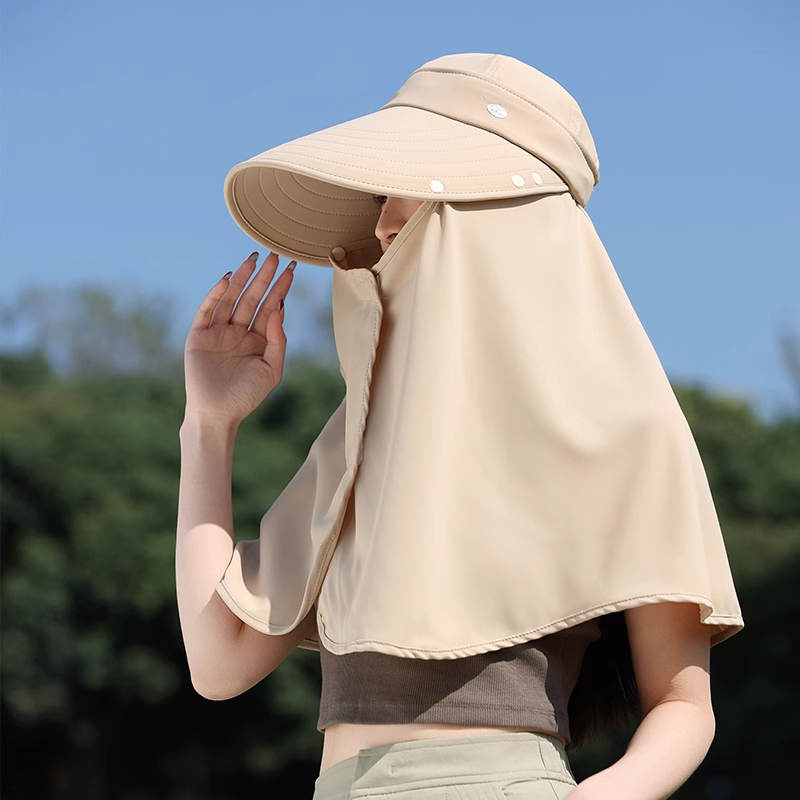 夏日必备神器：护脖颈披肩一体防晒帽，让你轻松抵御紫外线！