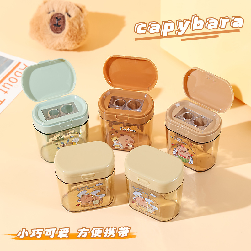 仿真条纹贝壳造型卷笔刀：文具界的艺术品，创意办公新宠！