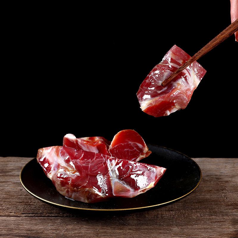 金华火腿特惠尝鲜：500g大块碎肉，去骨去皮精修真空装，地道特产，美味升级！