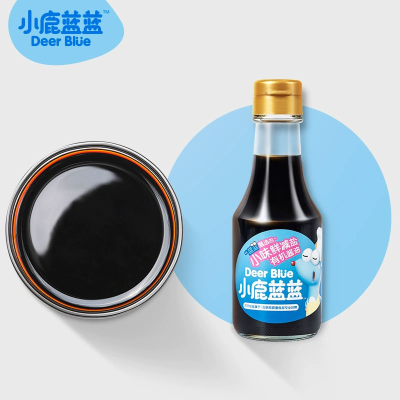 小鹿蓝蓝酱油：减盐有机，宝宝拌饭新选择