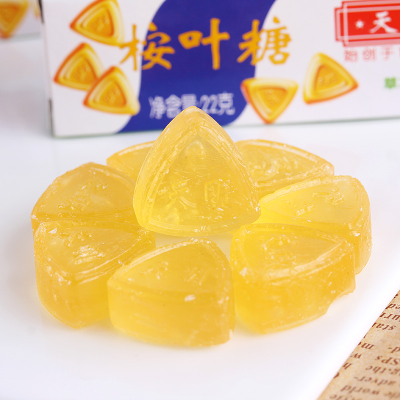 上海天明桉叶糖：复古薄荷糖，嗓子清爽新体验！