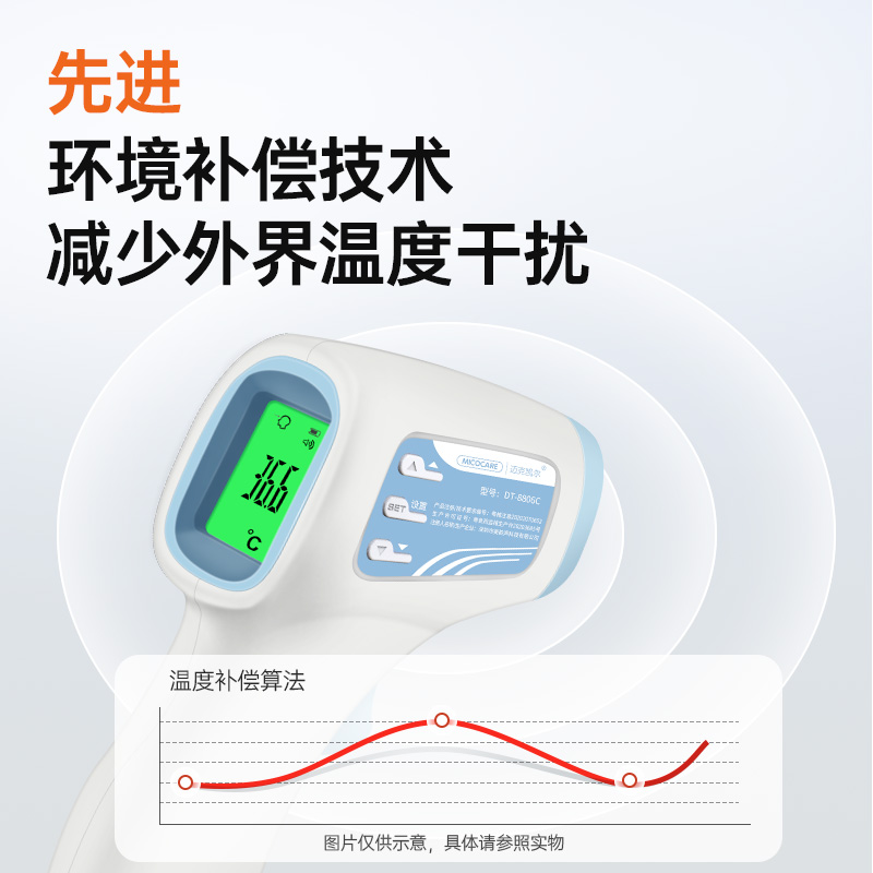 迈克凯尔体温枪：精准守护家人的健康温度！️