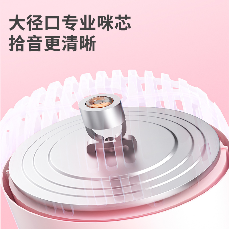 无线蓝牙音响+手持麦克风=家庭KTV神器，唱响快乐童年！