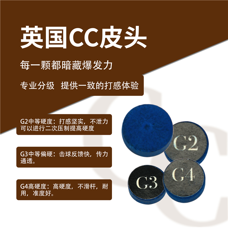 Cuppa台球杆皮头：让每一次击球都成为艺术，桌球玩家必备神器！