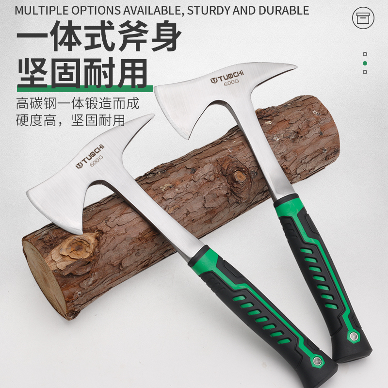 地质斧子真香预警！专业勘探锤+焊渣清理神器，户外探矿必备！