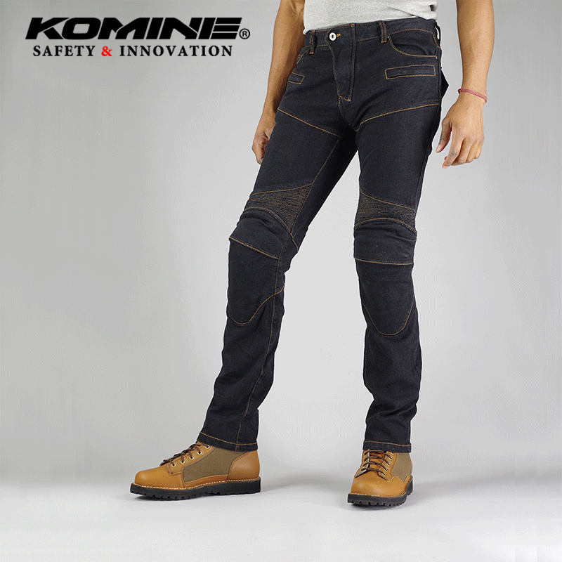 天马机车 x KOMINE PK-718：夏日骑行必备，安全与时尚兼得的牛仔裤！