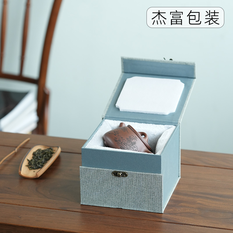 茶具套装包装盒：紫砂壶、建盏、陶瓷一壶两杯套壶收纳礼品盒，定制专属茶艺享受！