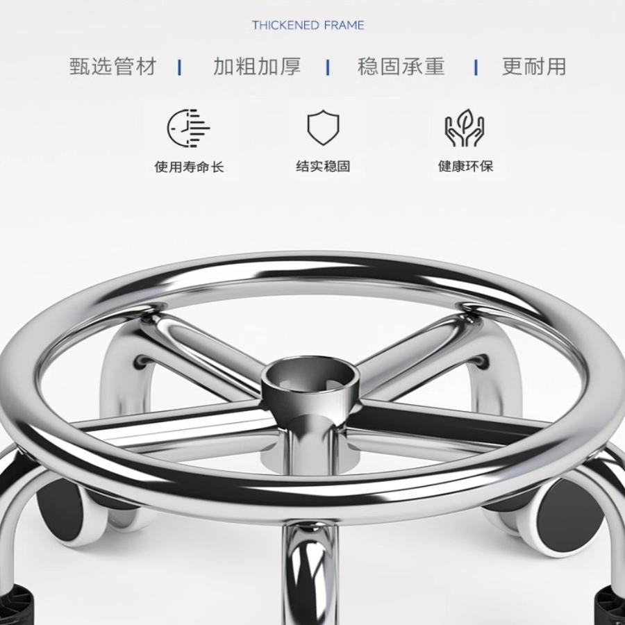 实木凳子家用靠背小椅子万向轮小板凳：多功能家具，家居生活新宠儿！
