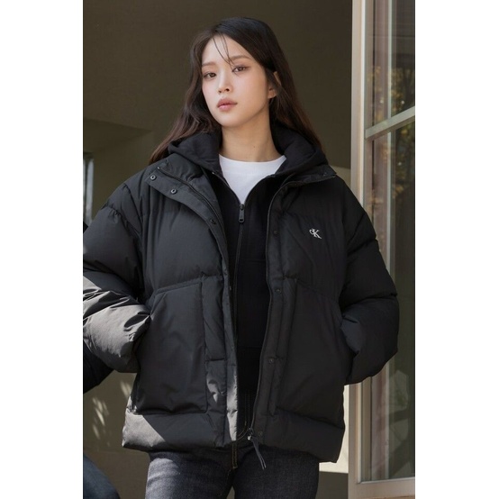 韩国直邮CALVIN KLEIN女士羽绒服：冬日时尚保暖神器，J224676鸭绒凯文克莱！❄️✨