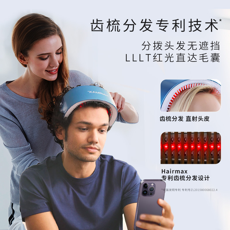 Hairmax光研氏82光束红光生发仪：脱发终结者，拯救你的秃头危机！