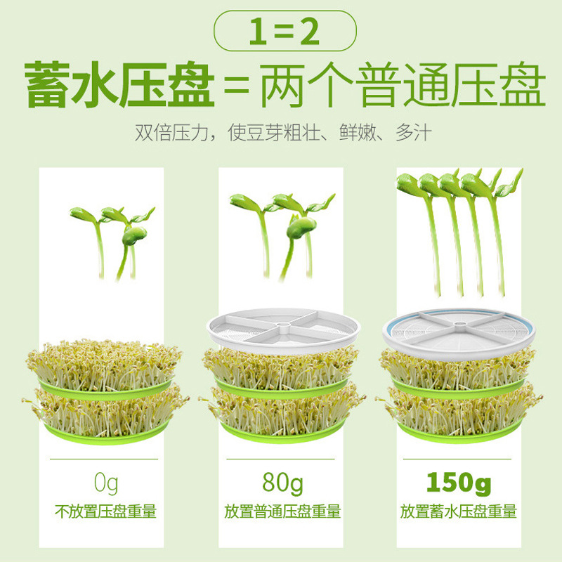 家用全自动花生绿豆芽机：轻松种出新鲜豆芽，告别买菜烦恼