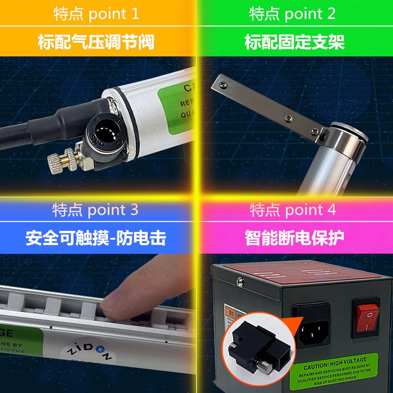 正品ST-503A静电消除神器，告别静电困扰，轻松搞定纸张薄膜静电问题！⚡