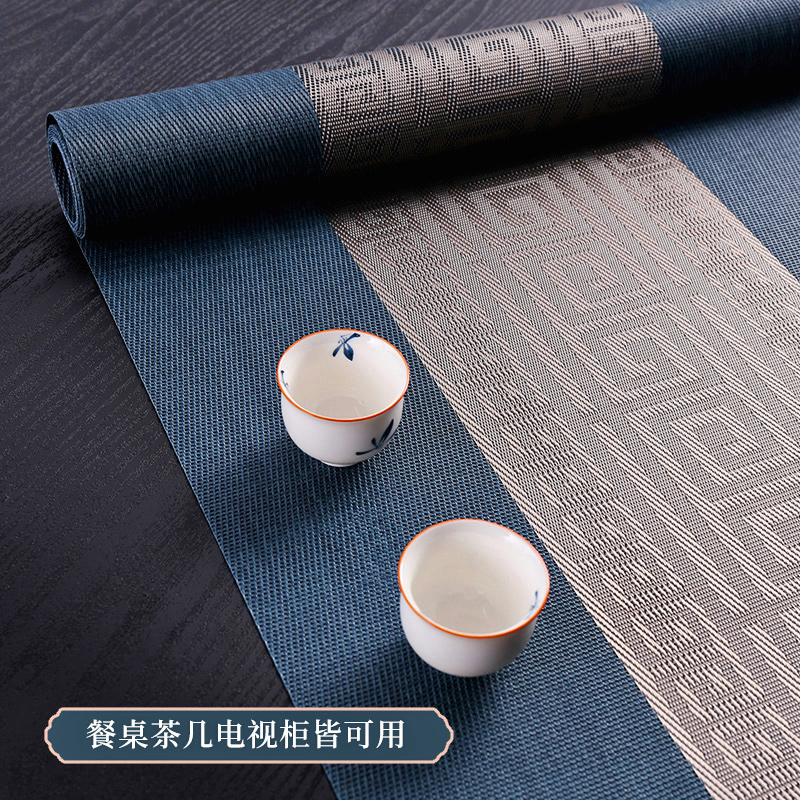 甫裕堂新中式双面高颜值茶席茶垫：打造极致品茗体验的秘密武器！