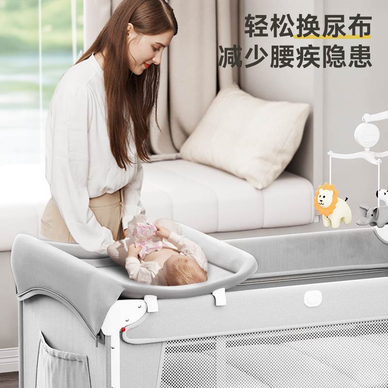 UPPAbaby Remi婴儿床置物袋：宝宝睡前必备神器，妈妈省心好帮手！✨