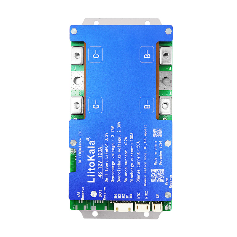 LiitoKala 4S-12V100A-蓝牙BMS：你的智能锂电守护神，解锁电池管理新姿势！