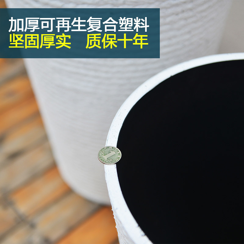 哪种特大号高筒塑料树脂花盆最适合室内绿植？