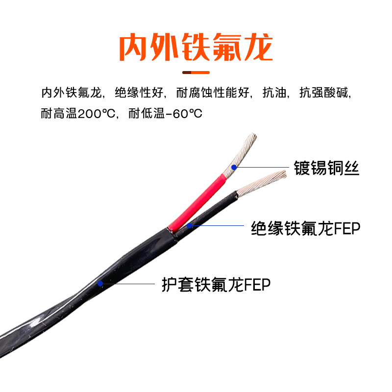 AFF/KFFR铁氟龙高温护套线：工业级防护，安全无忧的电力传输新选择