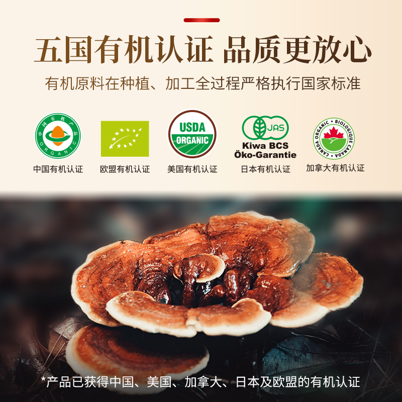 破壁灵芝孢子粉64袋礼盒，送长辈的最佳选择！