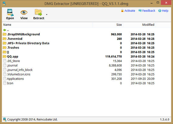 DMG解压软件(DMG Extractor)v1.3.4免费版