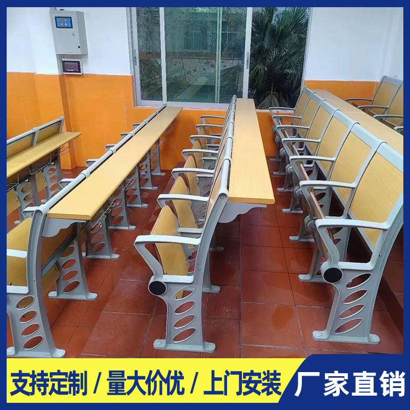 大学阶梯教室&amp;报告厅神器：自动回弹实木连排椅，舒适学习新体验！✨
