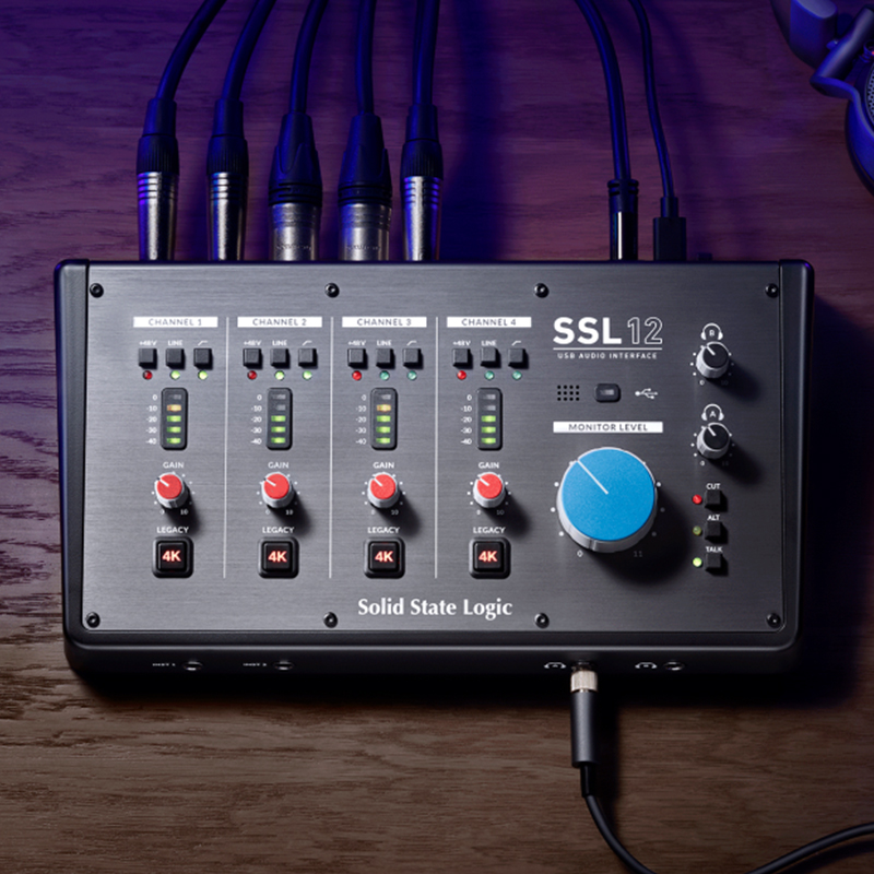 SSL12专业录音棚外置电脑声卡：解锁有声书录制、配音直播、K歌编曲新玩法！