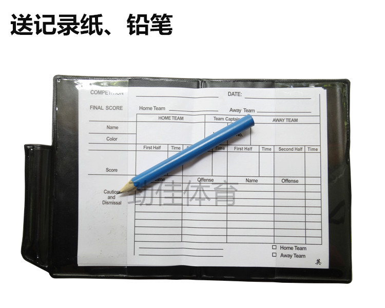 足球红黄牌记录本：裁判必备神器，掌握比赛节奏的利器！