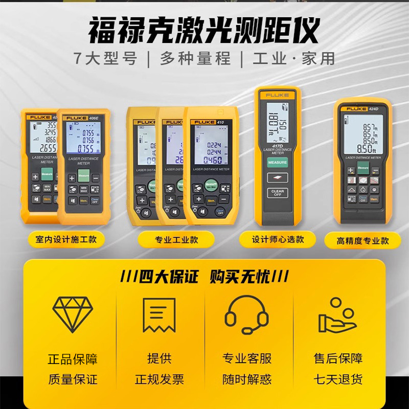 FLUKE福禄克激光测距仪：精准测量，轻松搞定家装量房难题！✨