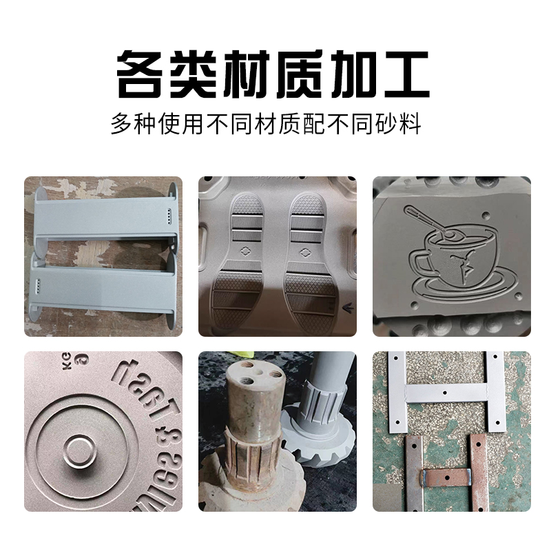 喷砂机磨料大揭秘：棕刚玉、金刚砂、白刚玉、黑刚玉、玻璃珠、碳化硅，哪一种才是你的最佳选择？